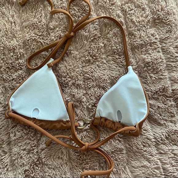 Camel Gold Hoop Link Bikini - Picture 3 of 3